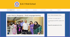 Desktop Screenshot of davschool.edu.sg